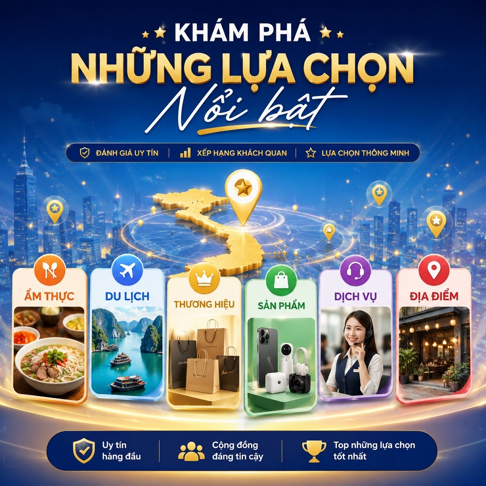 Khám phá những lựa chọn nổi bật
